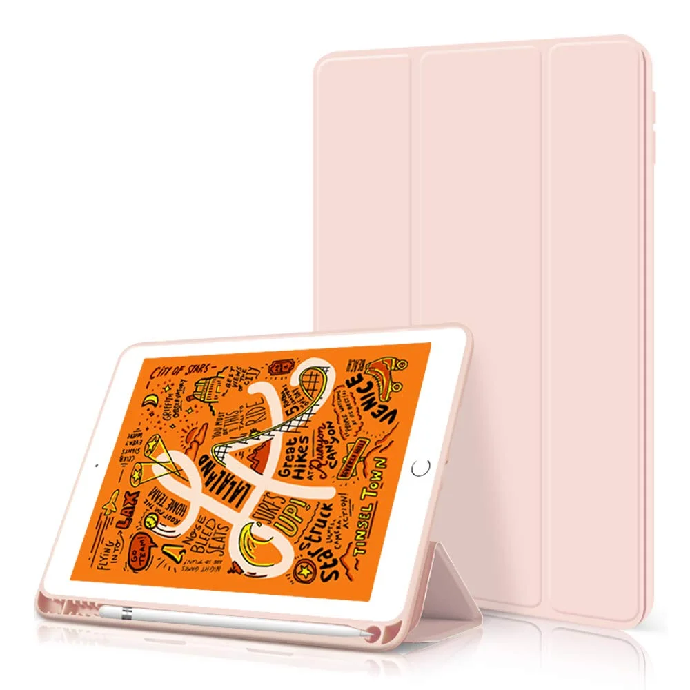 2019 10,2 дюймовый чехол с держателем для карандашей, мягкая задняя крышка, чехол для нового iPad 10,2, чехол для iPad 7 поколения