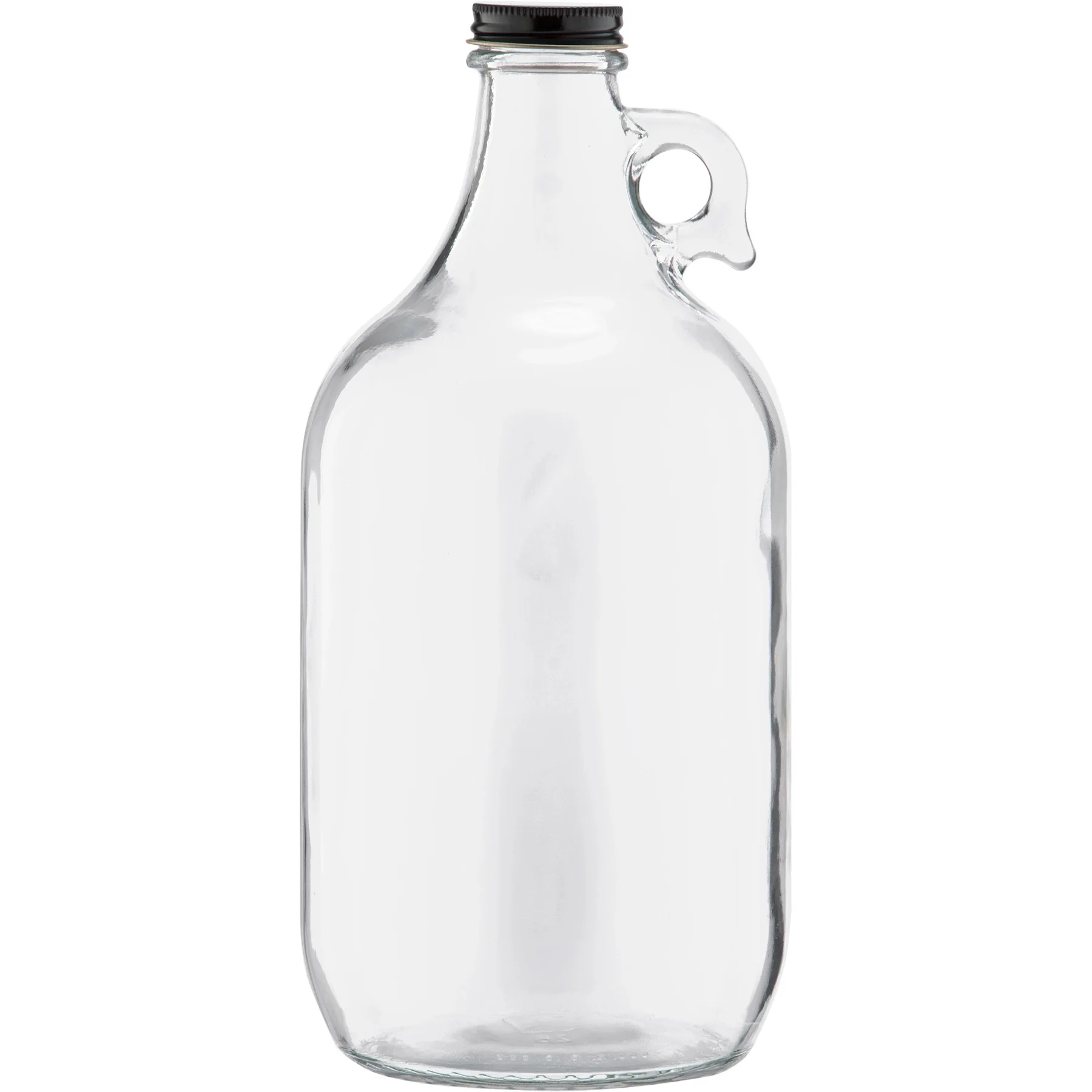 Clear Flint 1/2 Gallon Glass Growler or Jug