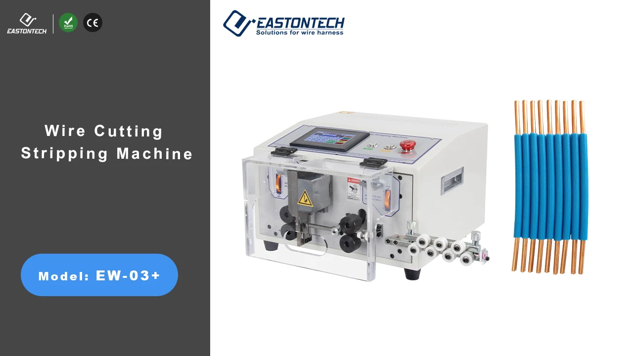 Ew03a+touch Screen Fully Automatic Electronic Wire Cutting And