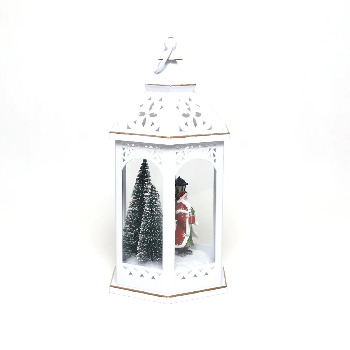 wholesale merry christmas gift china fancy personalized christmas ornaments glass candle lantern