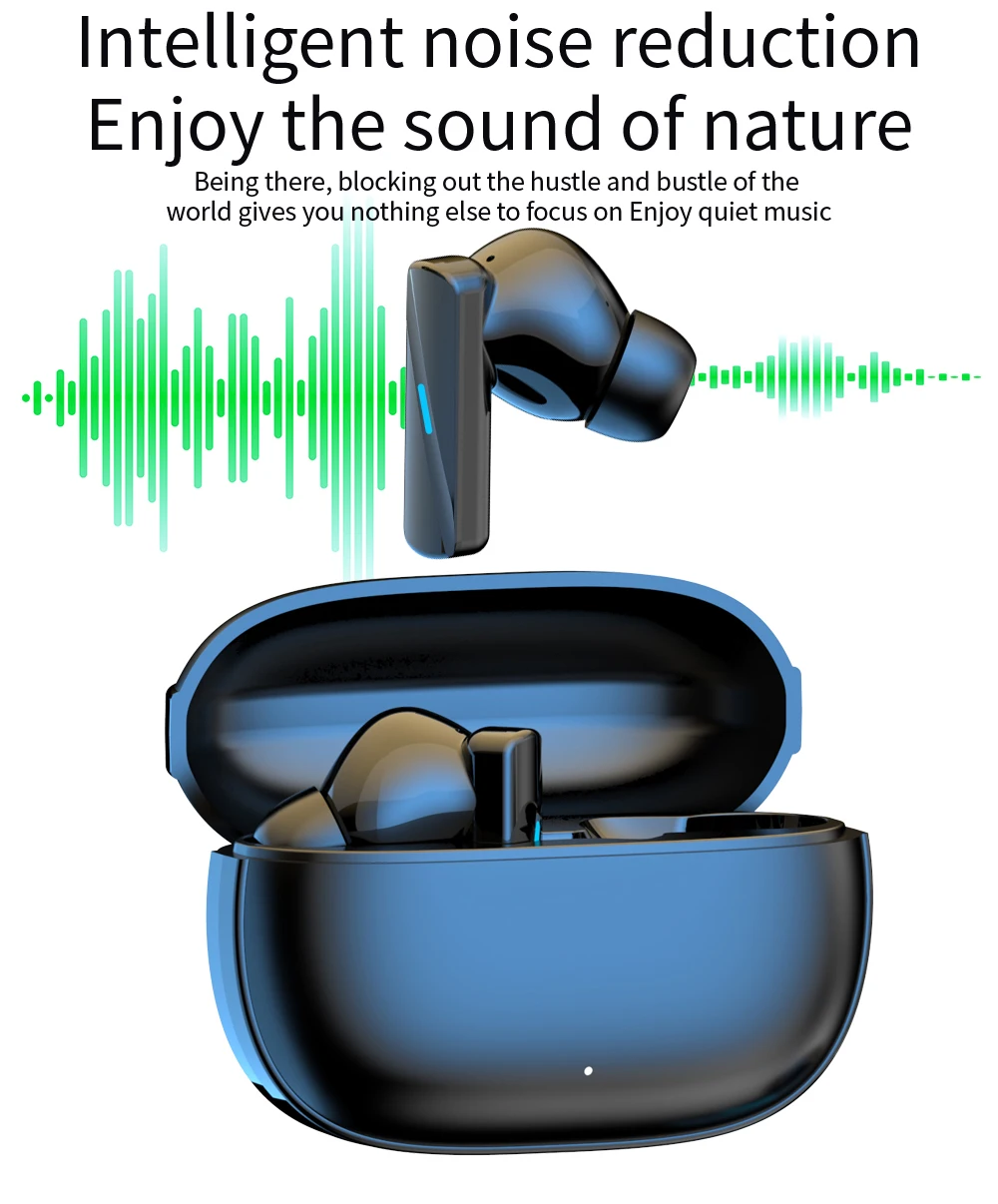 Auriculares TWS Mate 50 plus, auriculares con cancelación activa