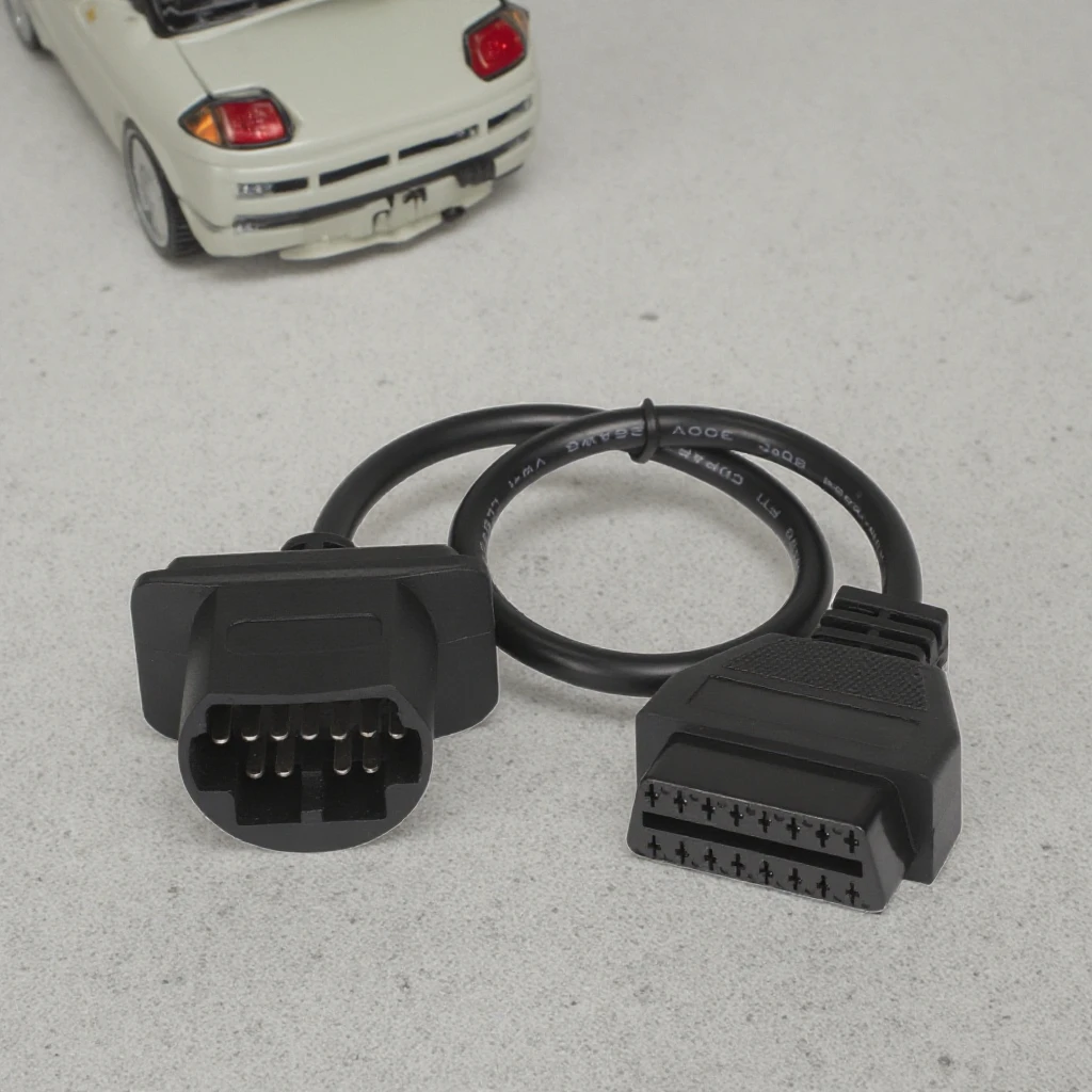 Custom J1962 Flat Wire Harness OBD/OBDII/Obd2 Cable with PVC Insulation for GPS