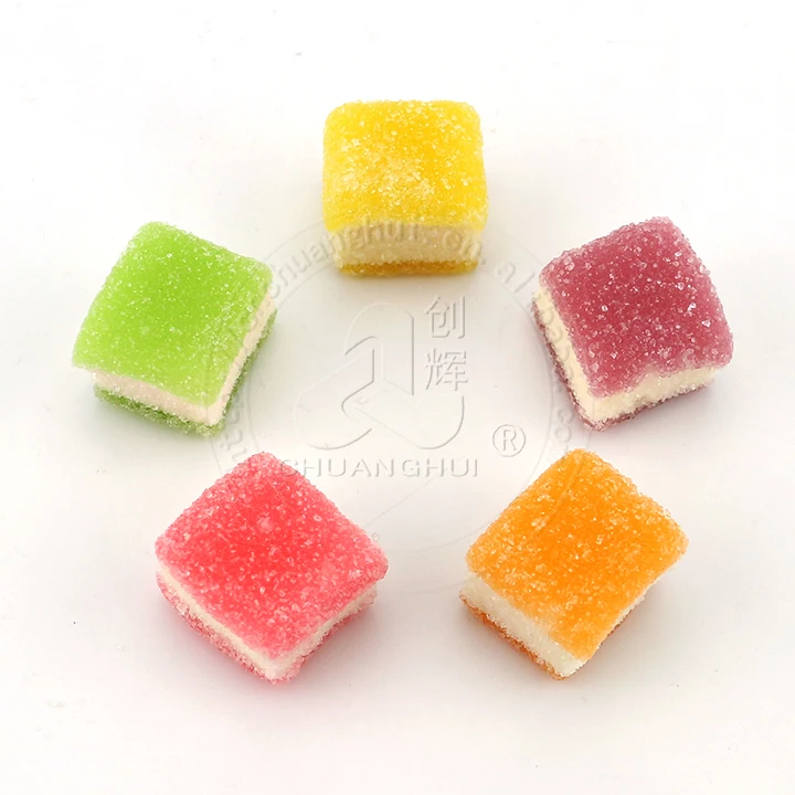 sour coated gummy candy
