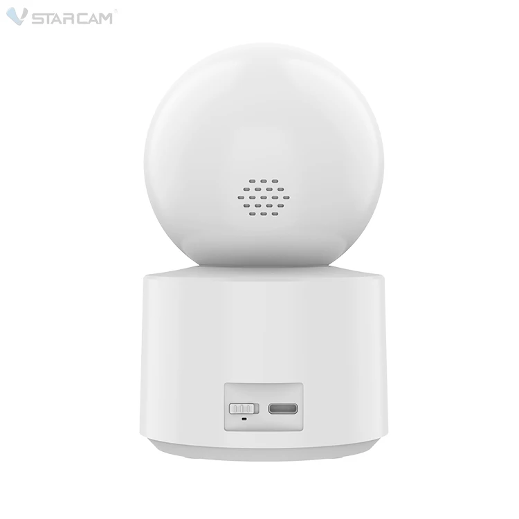 CB90DR One Click Call OKam Pro 3MP Full HD New Design CB90DR Indoor Camera 360 Wifi Battery Camera PIR Dual Lens Camera