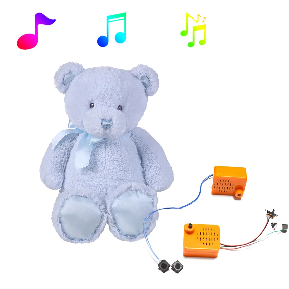 Hot Sale Voice Recorder For Plush Toy Repeat Talking Teddy Bear Stuffed