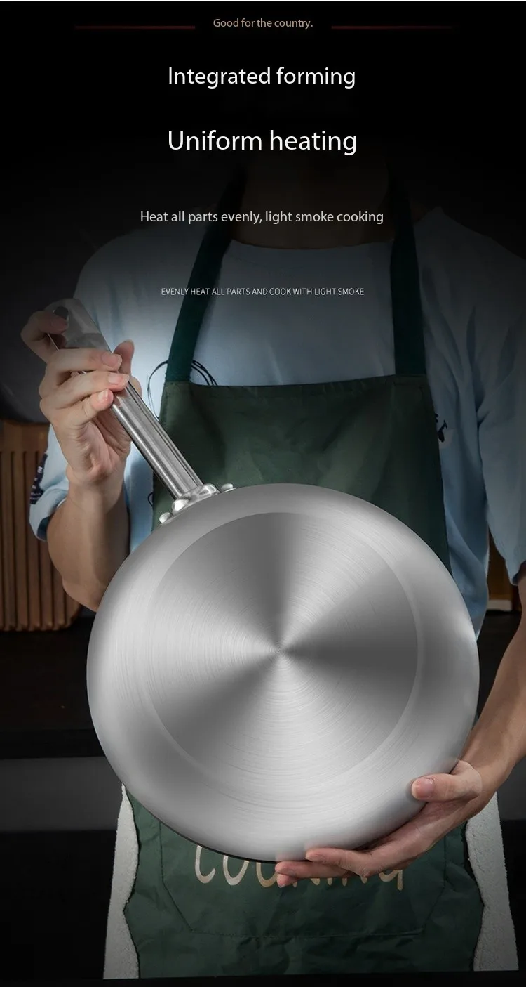 Fts Skillet Manufacturers Non Stick Cooker Flat Induction Quality Stainless Steel Nonstick Gas