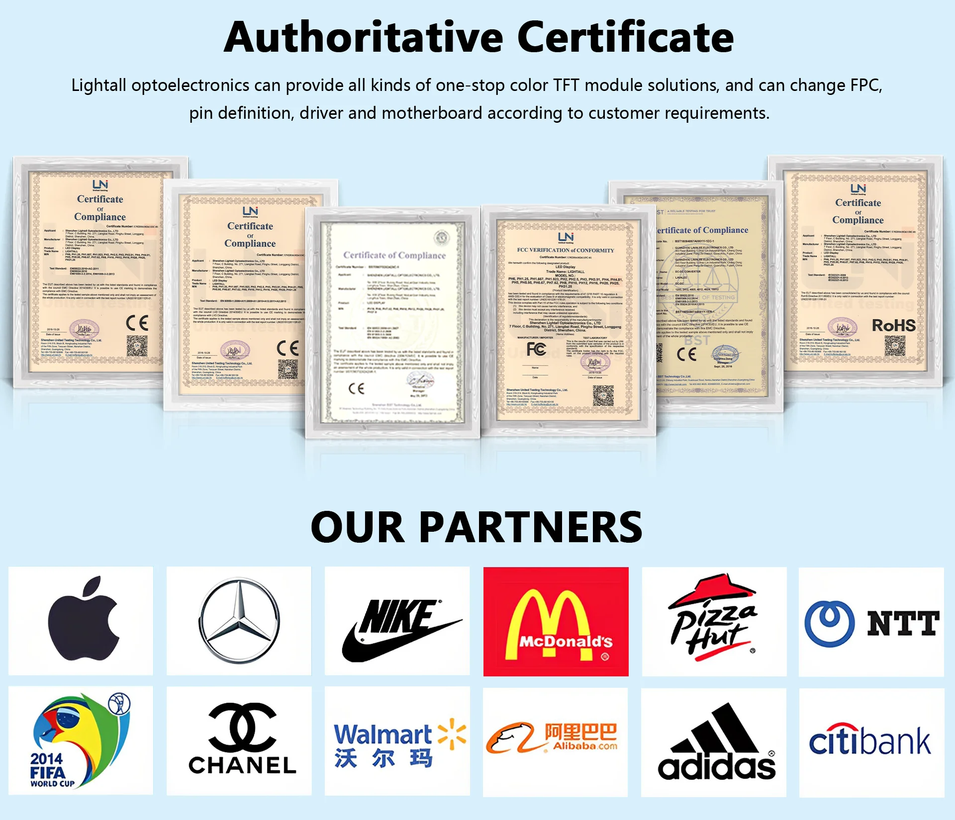 Shenzhen Lightall Optoelectronic Co., Limited LED Display, LED Screen