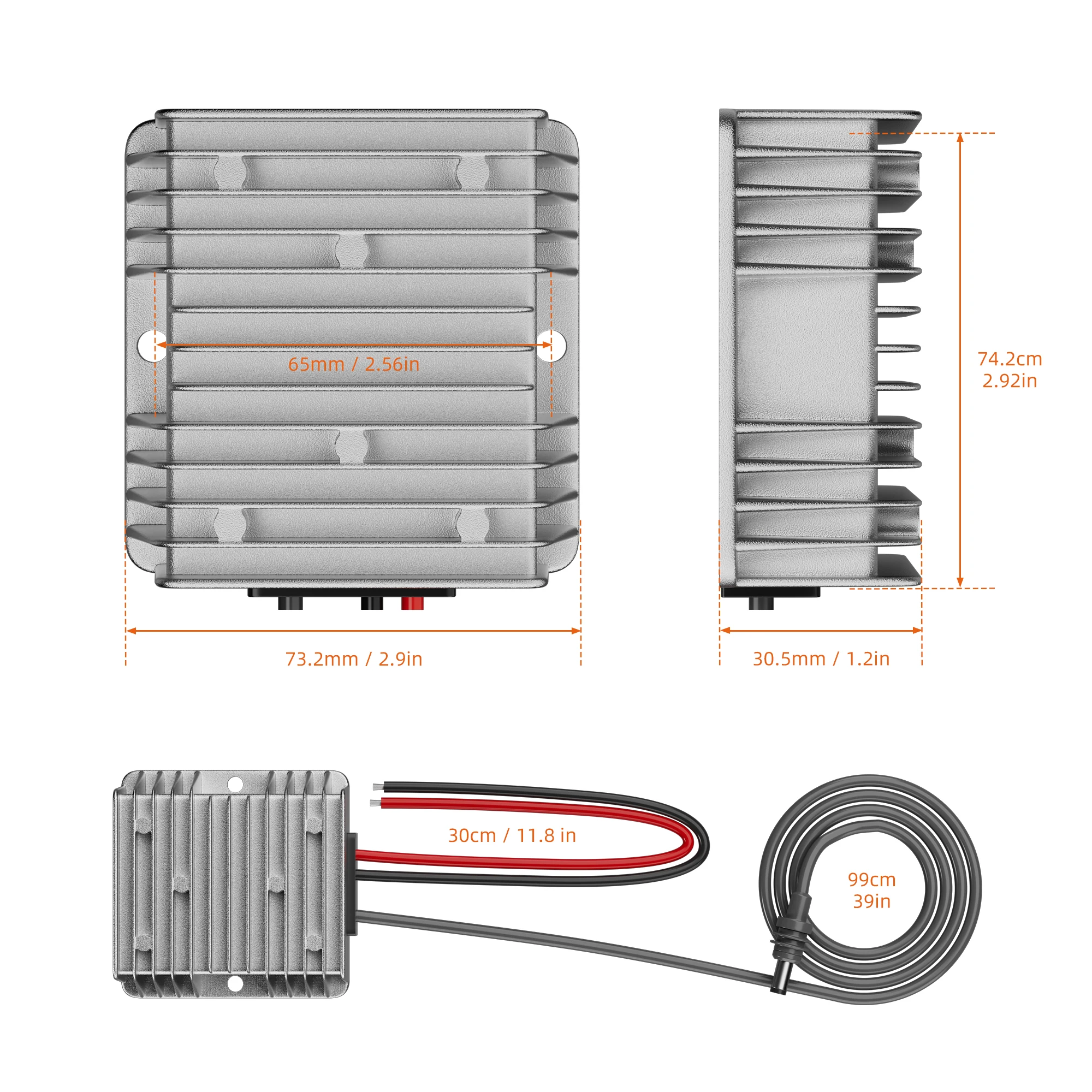 Starlink Gen 3 Mini V4 Power Supply Kit - 12V to 57V Converter