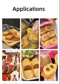 電気クロックス ノンスティック表面ワッフルメーカー エンジン付き