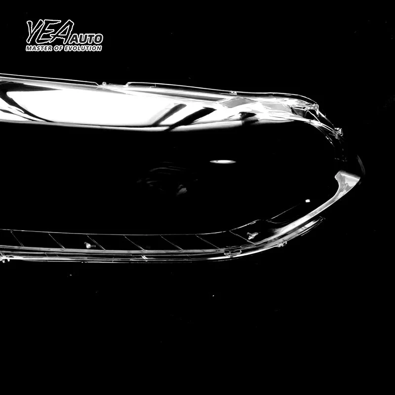 product yea auto car headlight glass pc lampshade cover lens lamp for bmw 1 series 118 headlamp shade lens cover 2017 2018-30