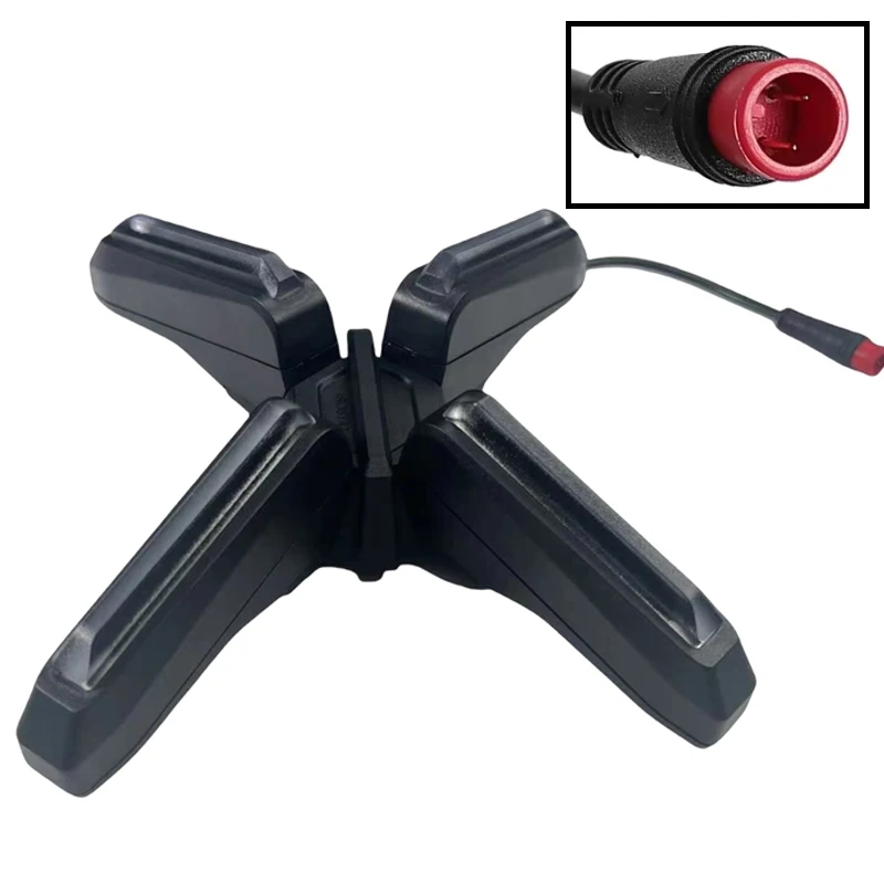 zt3 pro electric scooter 4w super bright  x shaped safety light-3