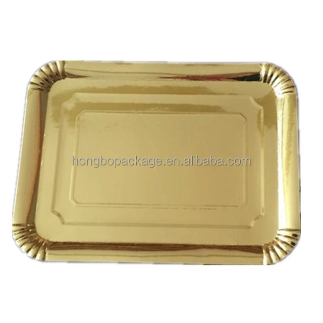 Buy Wholesale China Chinese Cheap Gold Square Foil Tray Disposable