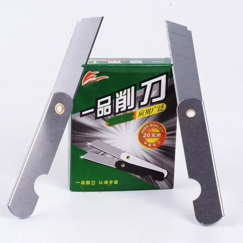 Small Box Cutter with Retractable and Replaceable Blade  EDC Mulititool Titanium  Utility Mini Knife