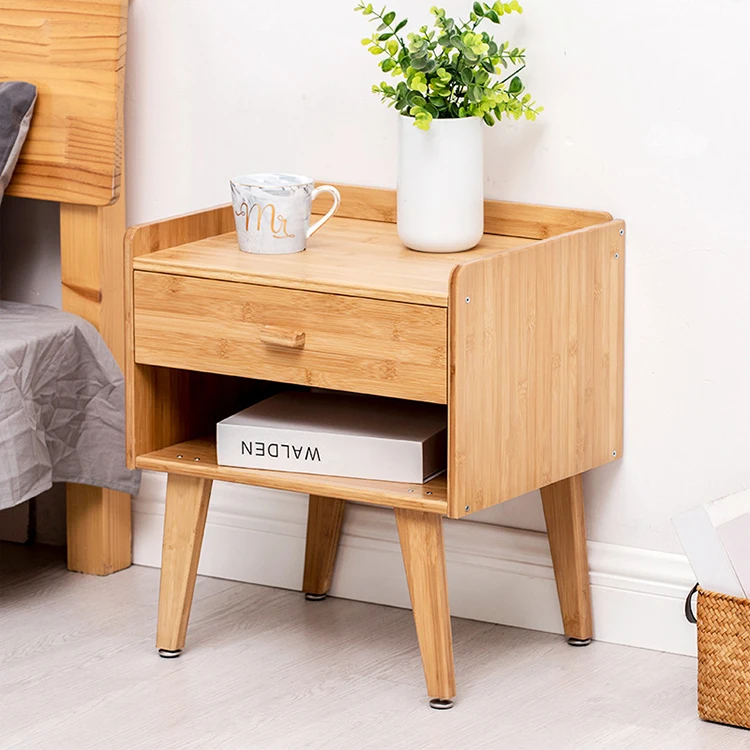 Домашний шкаф для хранения haohe OEM, современный прикроватный столик с выдвижным ящиком, легкие портативные тумбочки для кровати