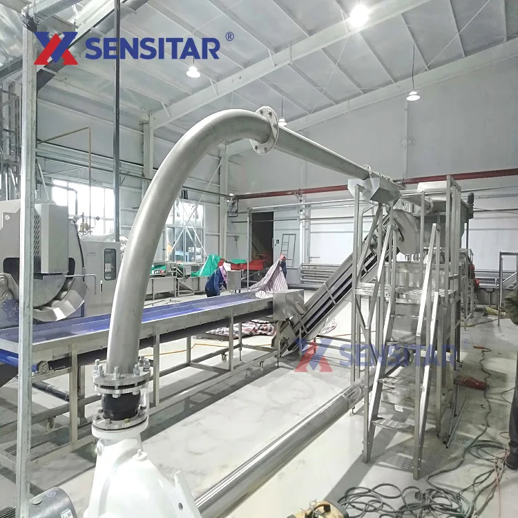 High Profitable 3tons/h 5tons/h 8tons/h Potato Hydro Cutter Machine  for Frozen French Fries Production Line