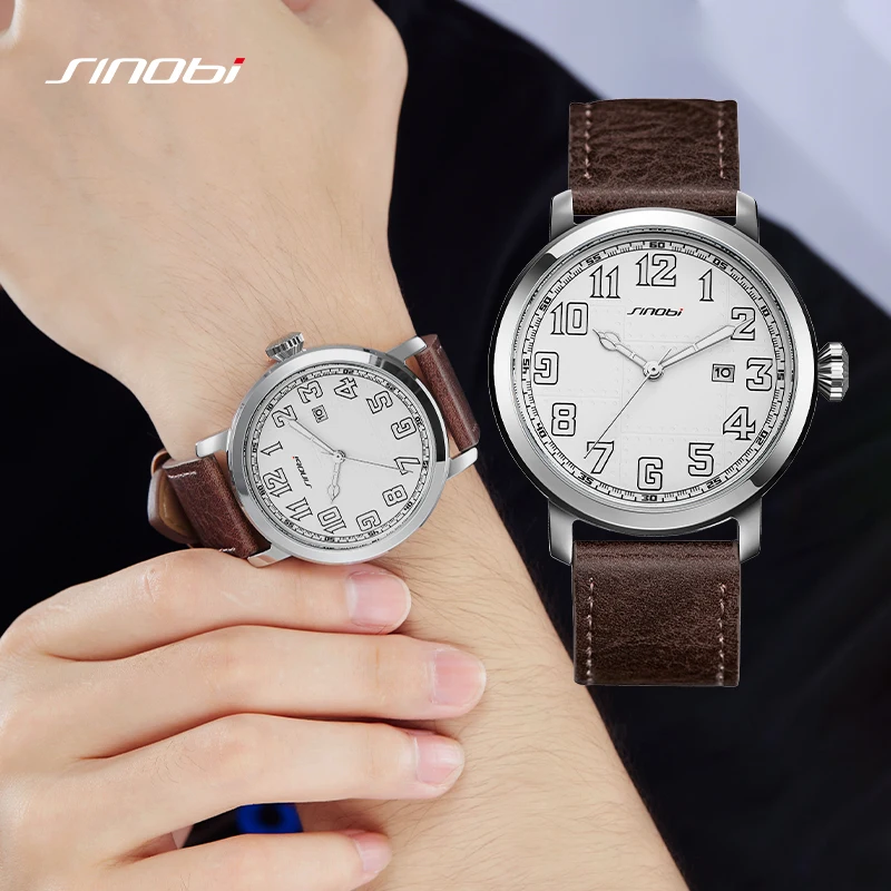 JewelryWe Orologio da Uomo con Calendario Settimana