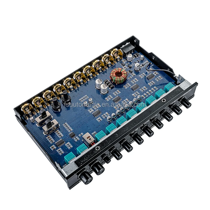 Good Quality Eqs701 7band Car Audio Graphic Equalizer With Front 3.5mm