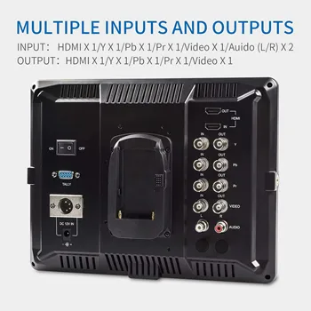 FEELWORLD FW1018V1 10.1 Inch HD Camera Field Monitor 1920x1200 for Professional Videography Peaking Focus detail image