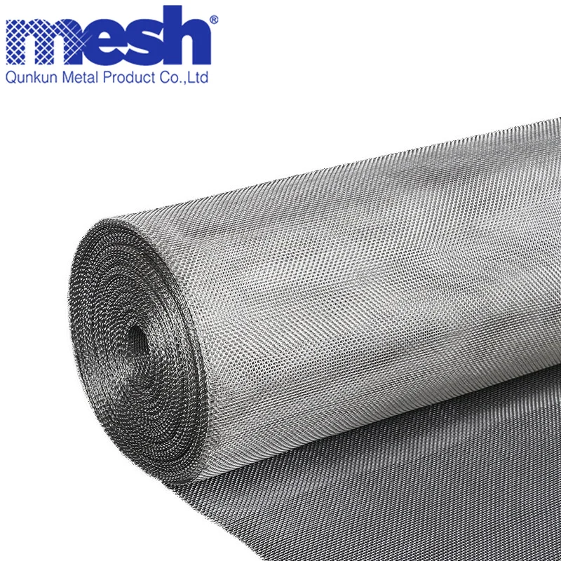 Alaskin Ultra-Fine 140 90 130 220 Micron 50um Stainless Steel Air Dust Filter Woven SS Wire Mesh in Plain Weave Style