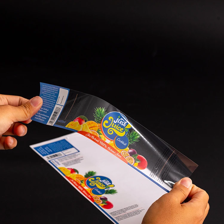 product custom stickers waterproof transparent vinyl sticker sheet label printing manufacturer design clear logo label sticker-6