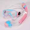 Blue and pink set - transparent silicone