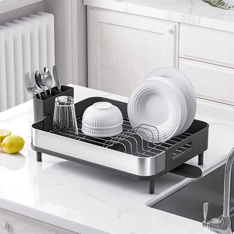 WIREKING Big Organizer Kitchen Over Sink Dish Drying Rack