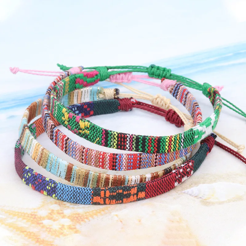 B BodyPJ Sparkles Mix Color Bracelet - Adjustable Boho Handmade Jewelry For Women