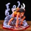 Luffy en segunda marcha.