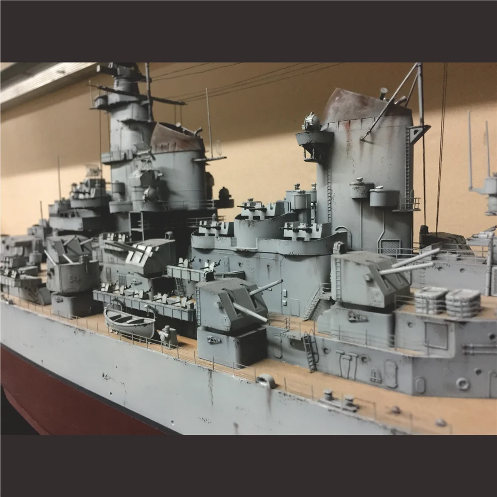 130cm Missouri battleship model Warships Custom boat model O.A.S shipmodel