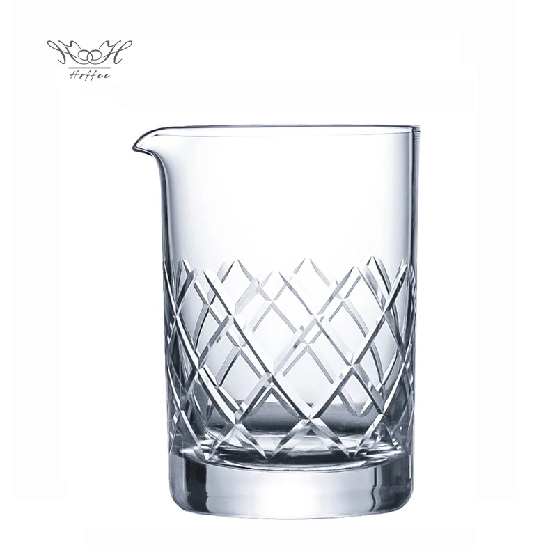 Inbagi 4-Pack Cocktail Mixing Glasses - 23.67 Oz Thick Bottom Crystal Mixing Cups For Bartenders & Home Bar - View #13