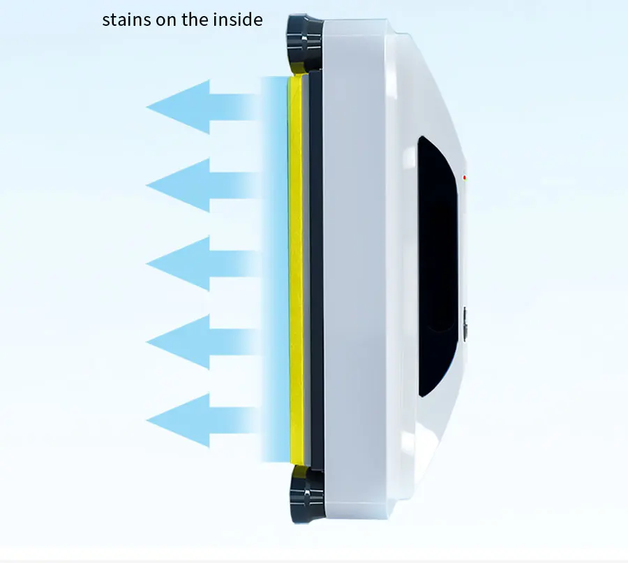 Window Cleaning Robot with 110-240V Voltage 1 Year Warranty and 250*250*80MM Dimension for Skyscraper Application