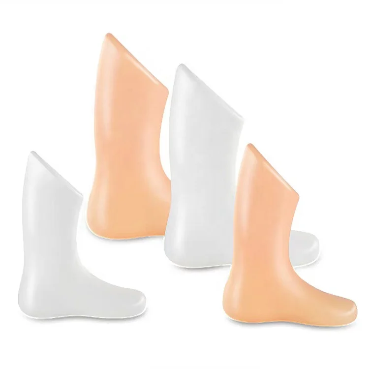 Unisex Feet/Foot Display Kid Skin Color Shoes & Socks Plastic Mannequin Model Mold for Shop Baby 9cm 