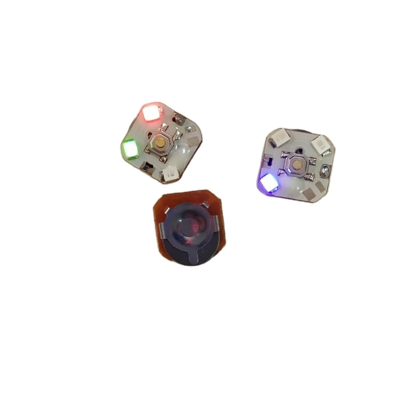 Waterproof Decoration Mini Vibration Sensor Twinkle Led Lights Flashing Sound Module for Shoes,T-shirts,Clothes