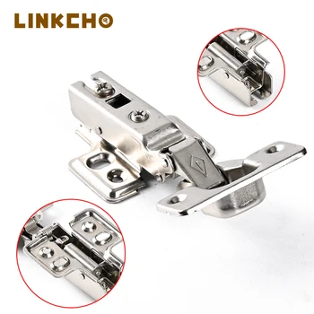 Negative 30° Buffer Hinge Damping Buffer Hydraulic Hinge Cold Rolled Steel Soft Closing Cabinet Hinges