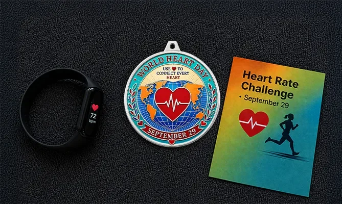 Heart Day Medal