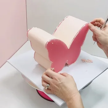 Moule Silicone Papillon Fée Fleur - Pour Décoration Gâteaux, Chocolat, Cupcakes, Pâtisserie Créative