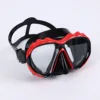 M2505 Adult Diving Mask (Black and Red)