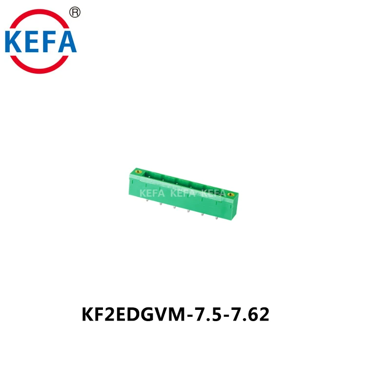 Kefa 3.81mm 3.5 mm 5.08mm PCBインサート式 プラグインターミナルブロック 3.81 mm Ec350v 08p サクションターミナル 3.5 mm