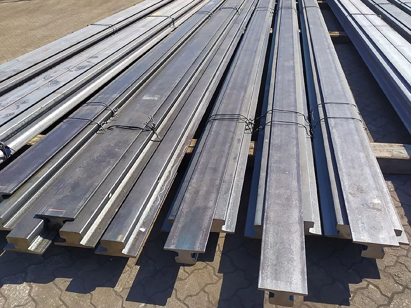 Q235b Crane Rail Iron Profile Processing Train Used Rail Railway Track Railroad Steel Rails Railway for Building