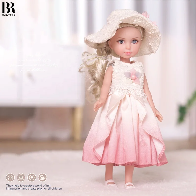 Hot Selling 14 Inch Realistic Doll Lifelike Silicone Full Body Baby Toys for Kids Vinyl