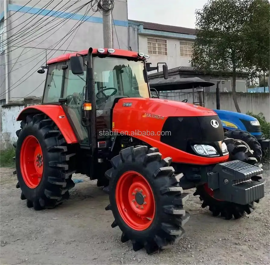 Used Tractor Massey Ferguson Xtra 1204 120hp 4wd Wheel Farm Orchard