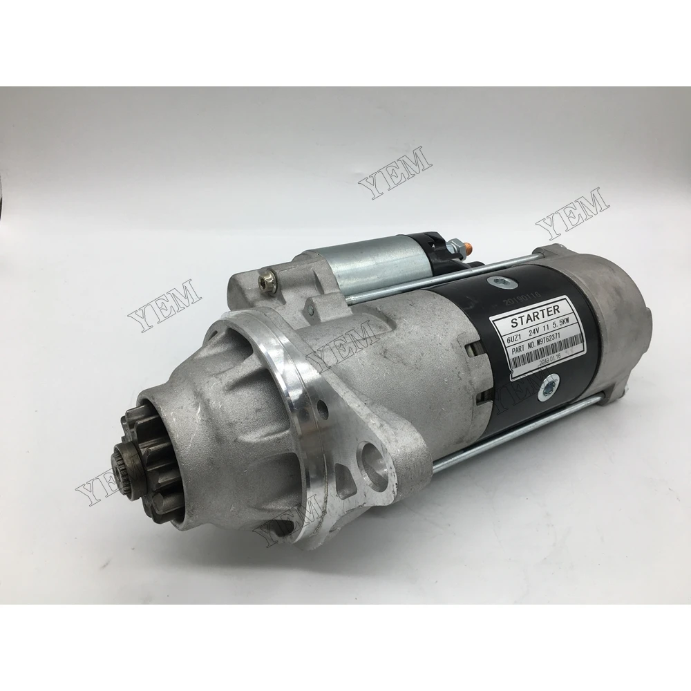 For Mitsubishi 6UZ1 Starter Motor Genuine Engine Parts 4