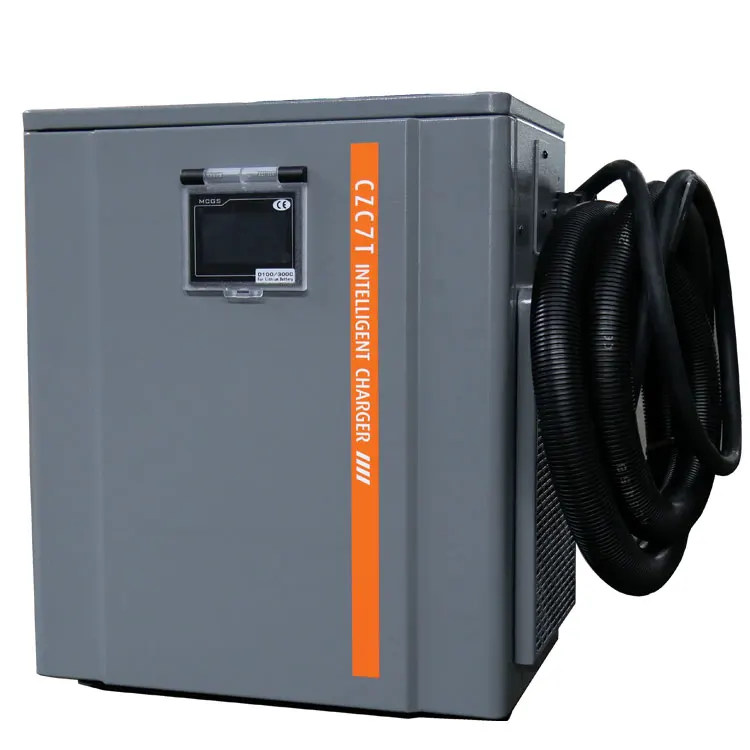 Lithium Battery Charger Industrial 100v 200A Forklift Charger High Frequency CE EMC UL Certification  CZC7T