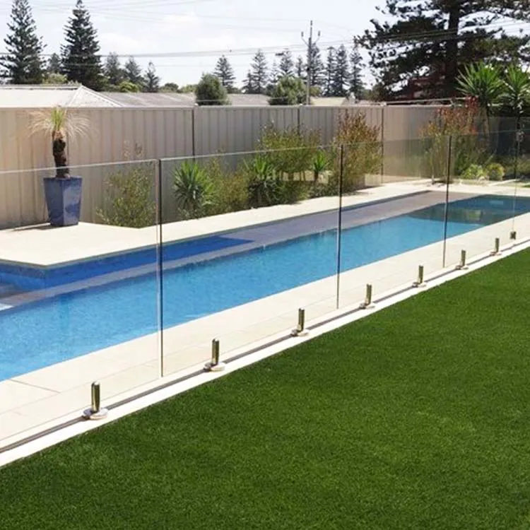 Pool Glass Rails SUS 304 Spigot Glass Clamp Design for Pool Deck Railings