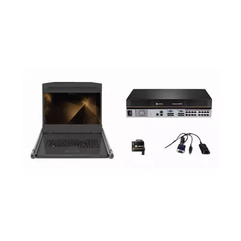 Vertiv CLRA19KMM 18.5" LCD 16 Port IP KVM Integrated Advanced Data Center Local Rack Access Consoles