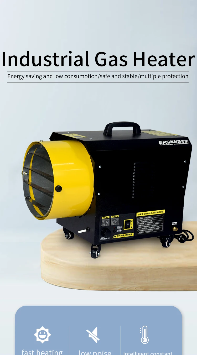 Industrial Gas Heater, 30KW, 220-240, Natural Gas - detail 2