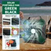 Solar fan orange full orange