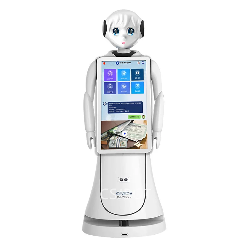 Factory Directly Sale Humanoid Smart Service Robot Intelligent Voice  Interaction Reception Robot