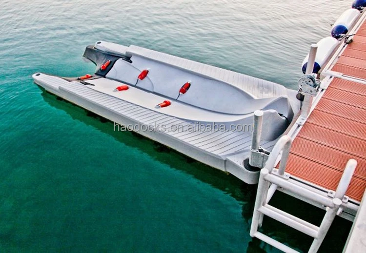 Rotational Plastic Waverunner Floating Dock System For Yamaha Seadoo