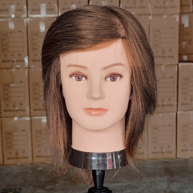 Wholesale Good Quality Handtied Human Hair Male Mannequin Head for Practice  - China Mannequin Head and Male Mannequin Head price